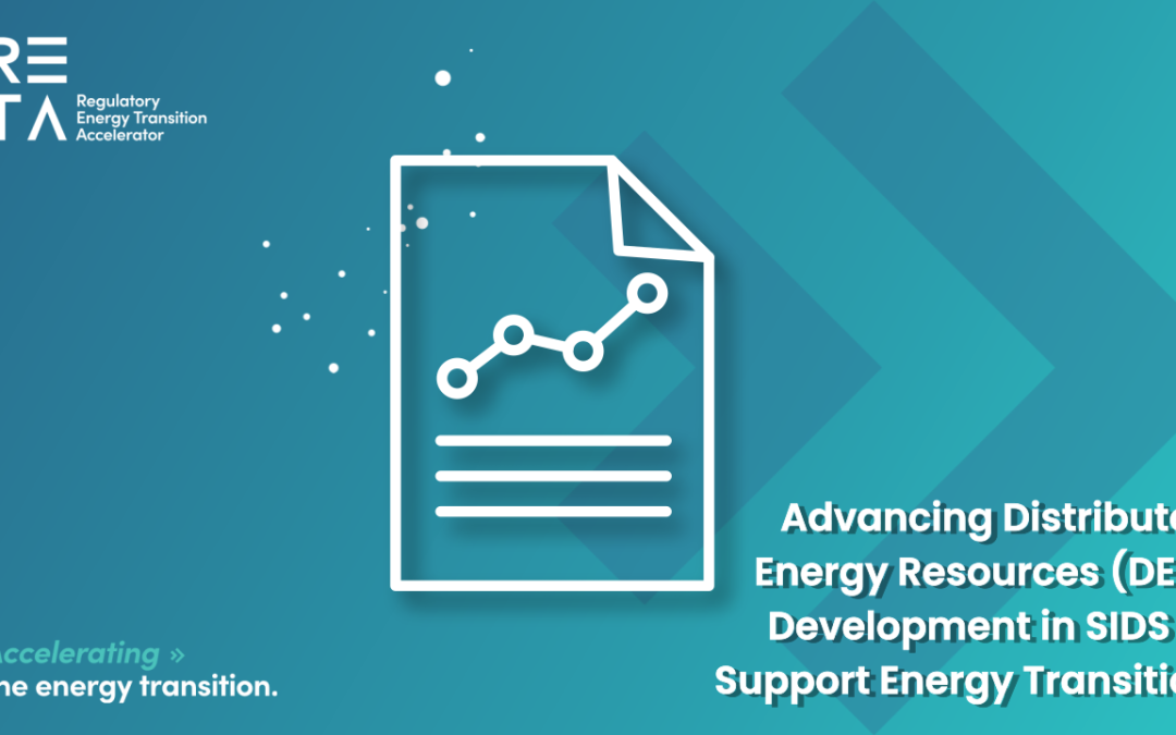 Working Paper: Advancing Distributed Energy Resources (DER) Development in SIDS to Support Energy Transition